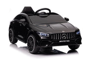 Vienvietis elektromobilis  vaikams  Mercedes CLA 45s AMG 4x4, juodas lakuotas