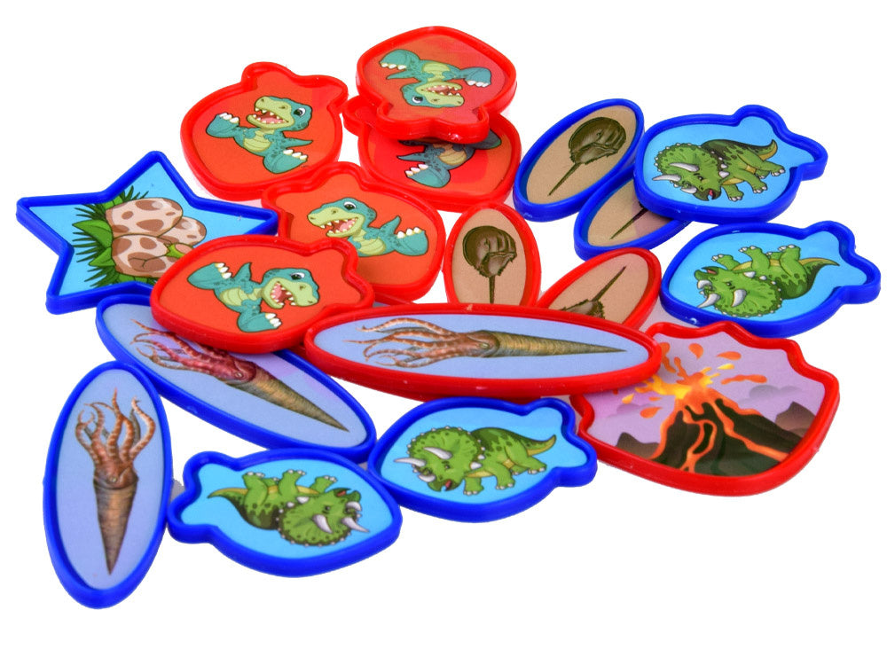 Arkadinis žaidimas sujung 5 dinozaurus