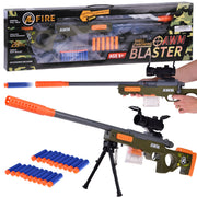 Žaislinis snaiperio šautuvas su priedais