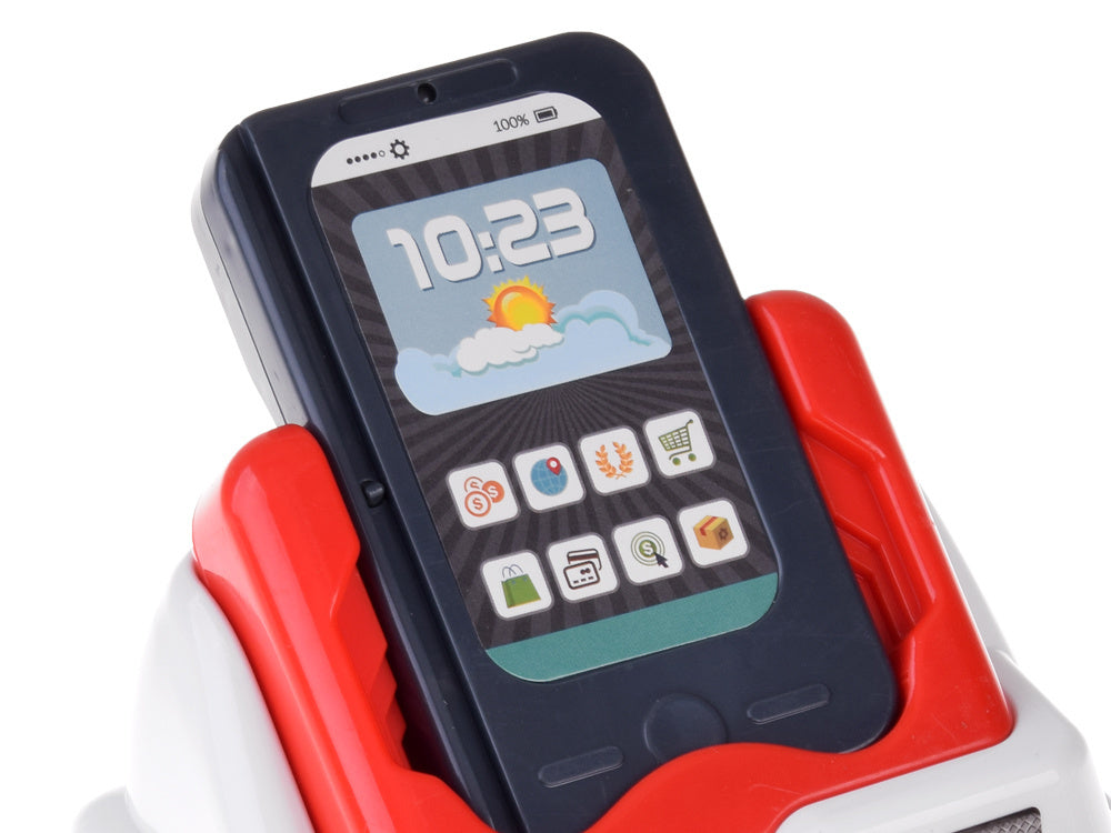 Vaikiškos pardavėjo rinkinys su garso ir šviesos efektais