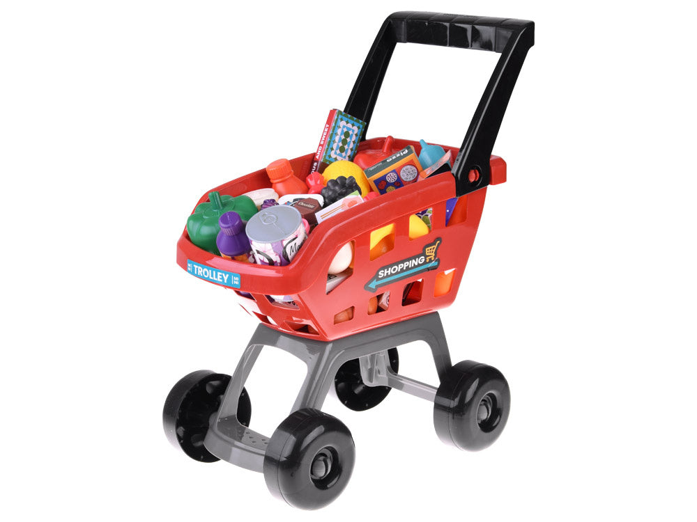 Vaikiška parduotuvės su vežimėlių ir priedais