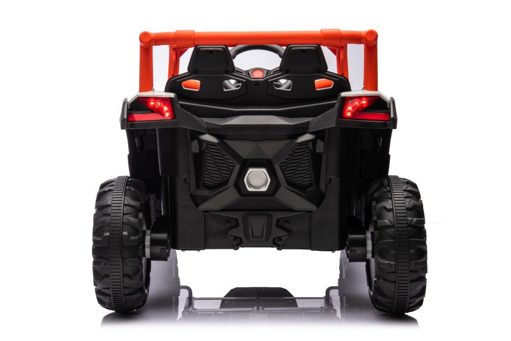 Vienvietis elektrinis bagis NEL-901 4x4 UTV, oranžinis