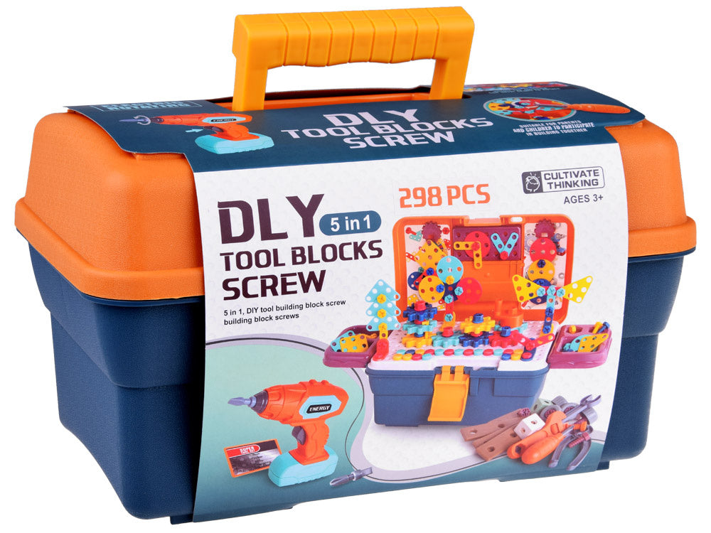 Žaislinių įrankių rinkinys 298 vnt