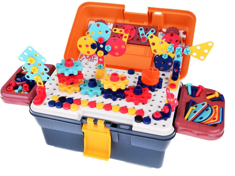 Žaislinių įrankių rinkinys 298 vnt