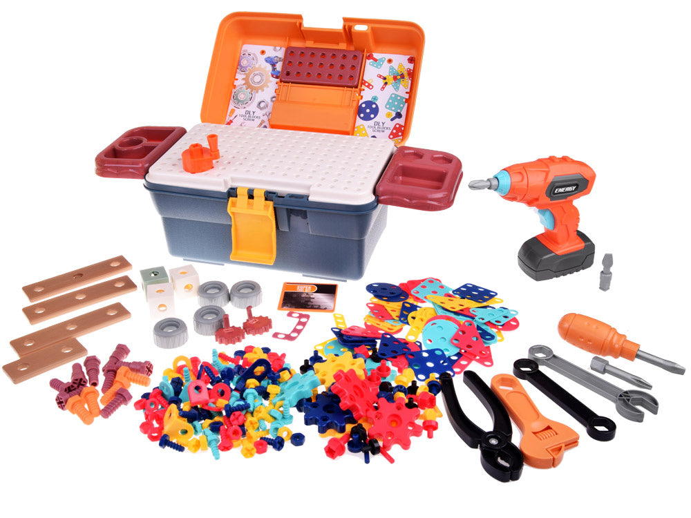 Žaislinių įrankių rinkinys 298 vnt