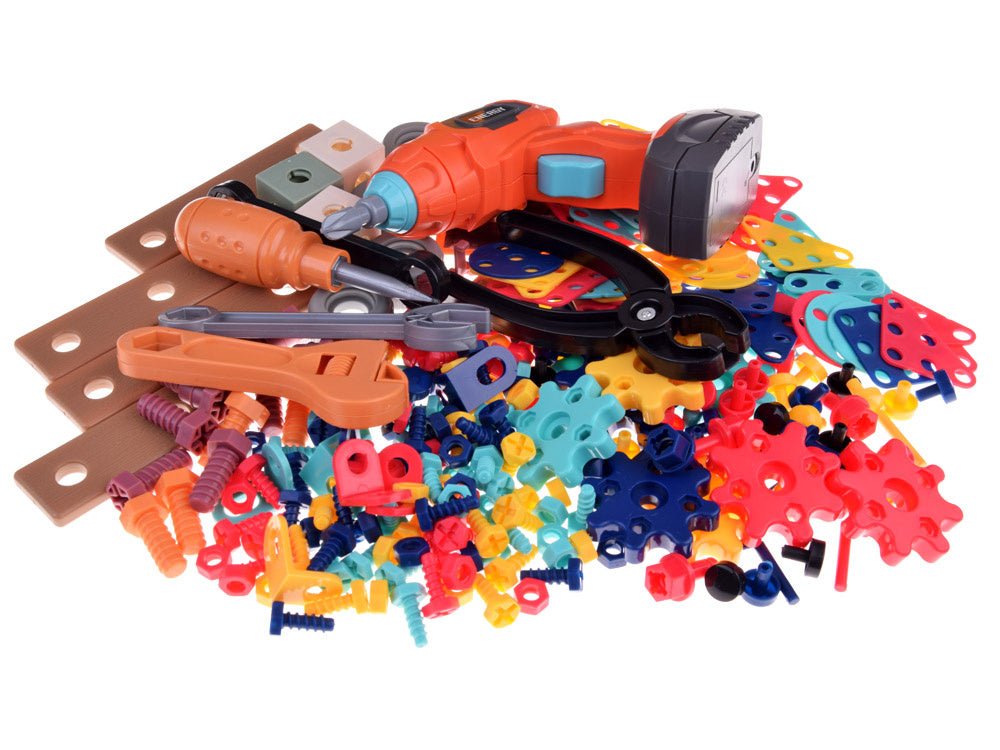 Žaislinių įrankių rinkinys 298 vnt