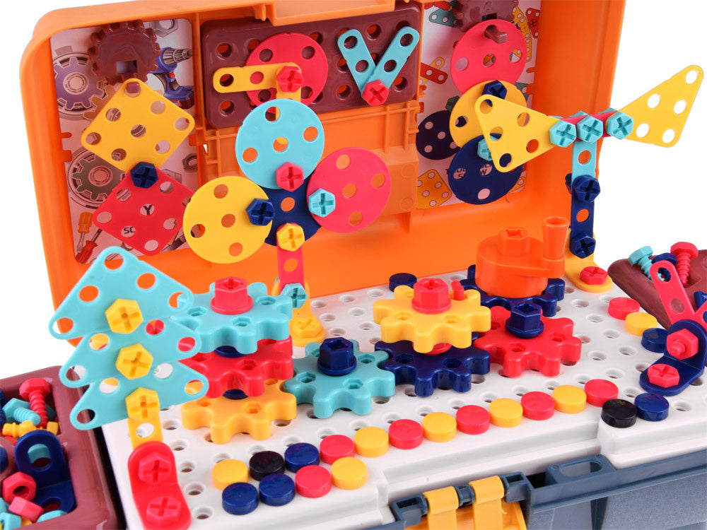 Žaislinių įrankių rinkinys 298 vnt