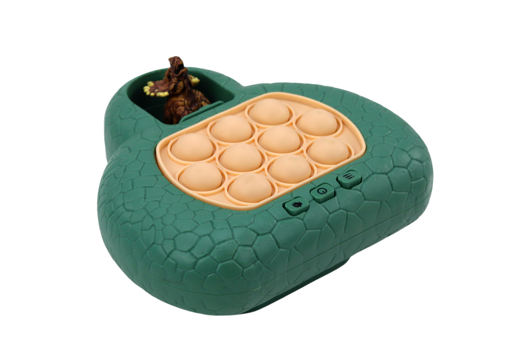 Sensorinis žaidimas „Pop It“ dinozauras, žalias