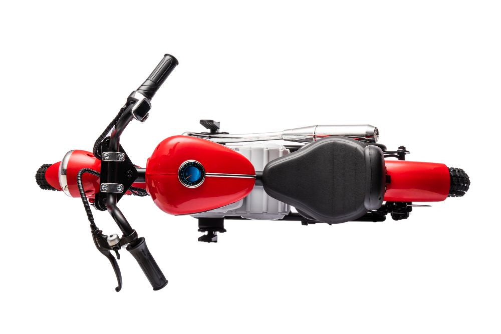 Vaikiškas elektrinis motociklas A9902 36V, raudonas