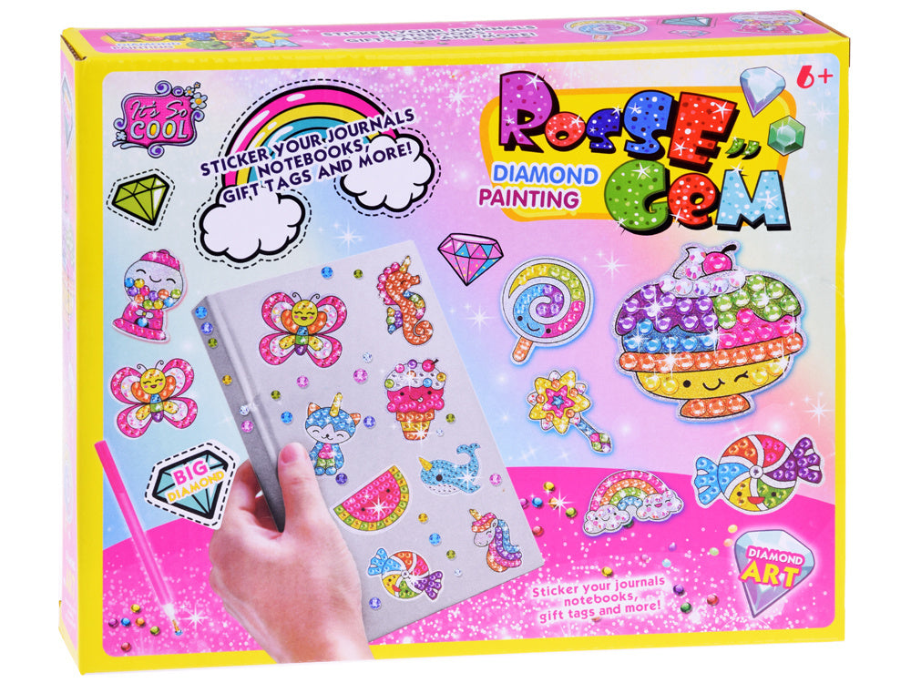 Kūrybinis rinkinys deimantiniai lipdukai