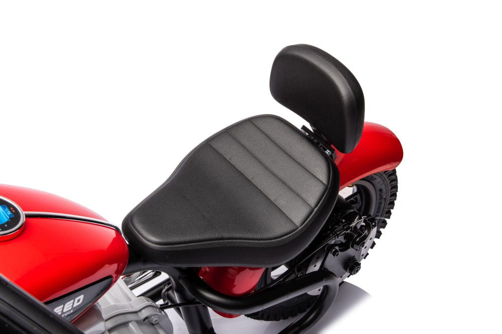 Vaikiškas elektrinis motociklas A9902 36V, raudonas