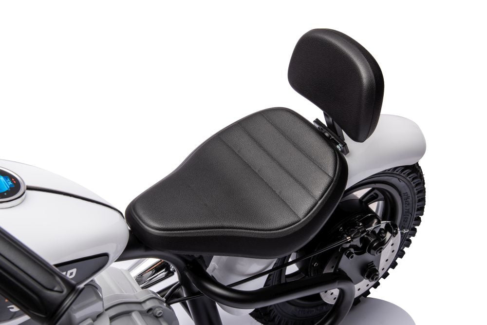 Vaikiškas elektrinis motociklas A9902 36V, baltas