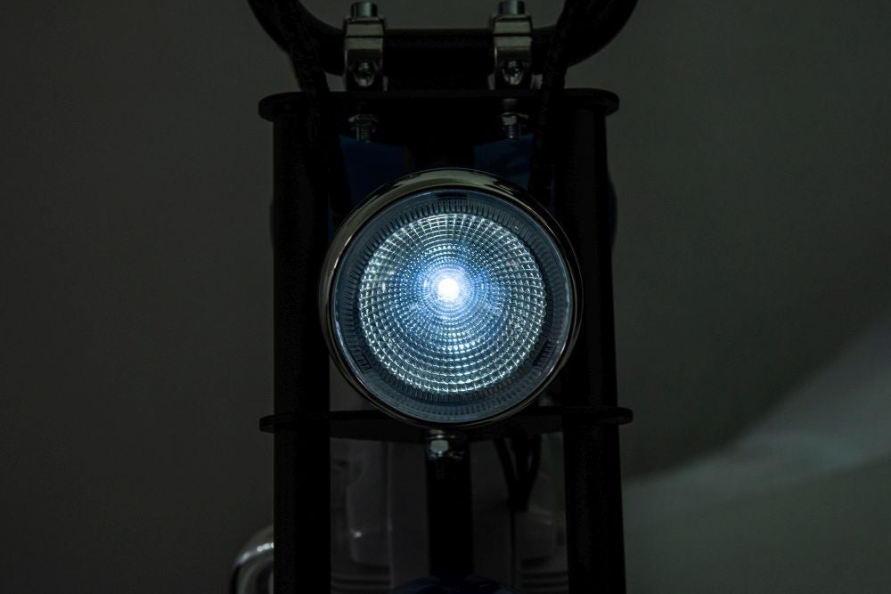 Vaikiškas elektrinis motociklas A9902 36V, mėlynas