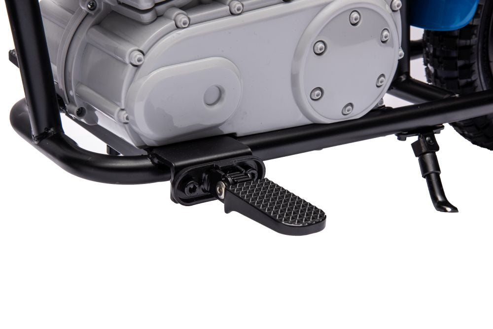 Vaikiškas elektrinis motociklas A9902 36V, mėlynas