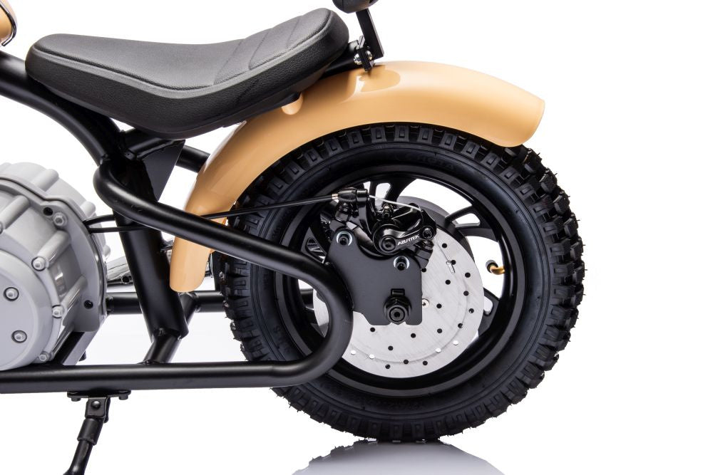 Vaikiškas elektrinis motociklas A9902 36V, chaki