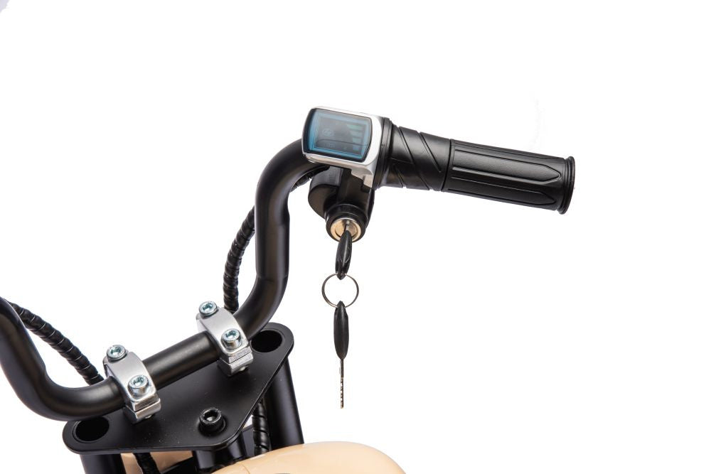 Vaikiškas elektrinis motociklas A9902 36V, chaki