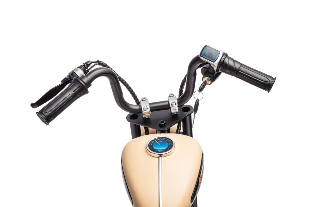 Vaikiškas elektrinis motociklas A9902 36V, chaki