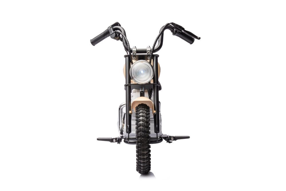 Vaikiškas elektrinis motociklas A9902 36V, chaki