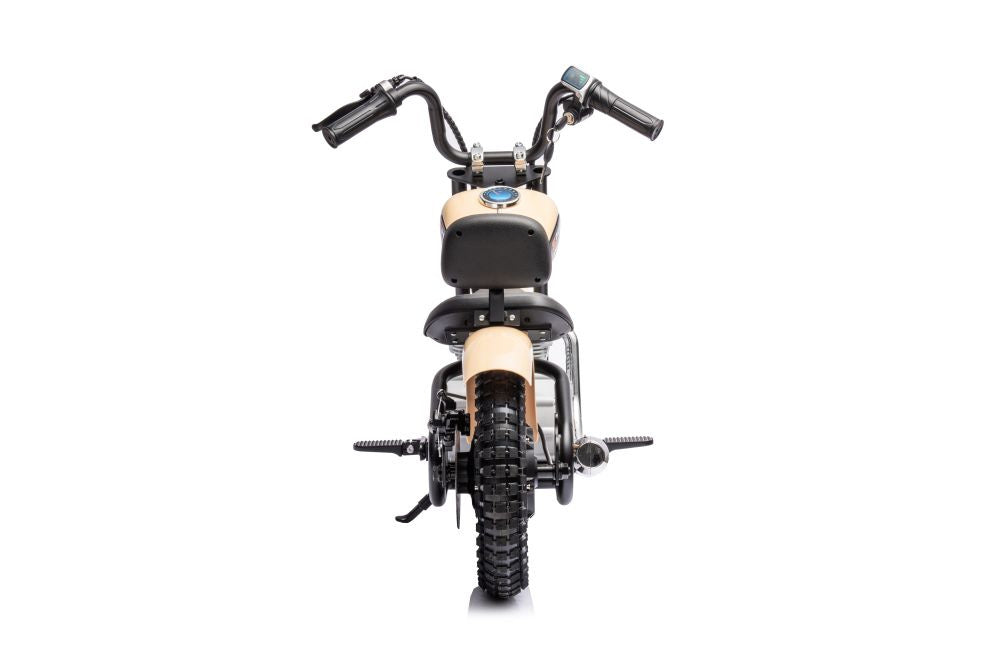 Vaikiškas elektrinis motociklas A9902 36V, chaki
