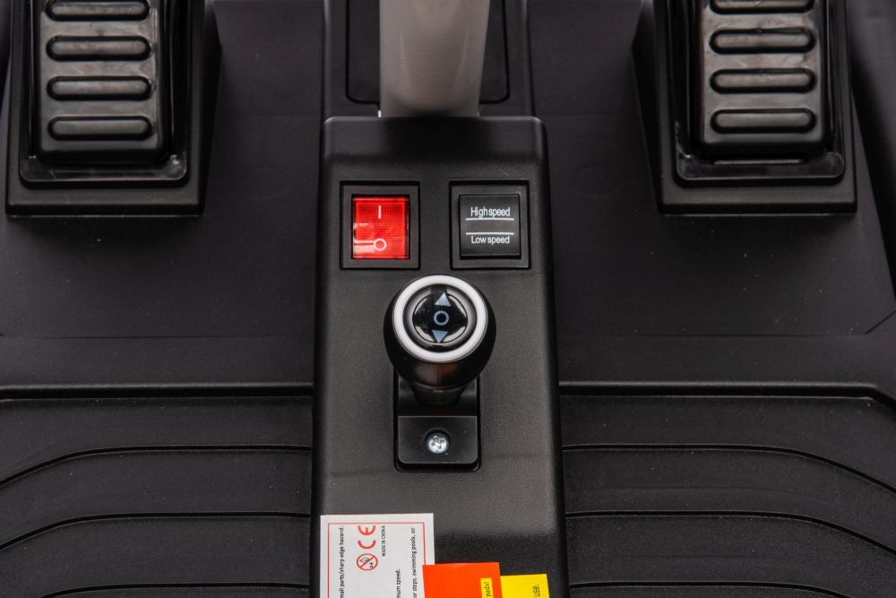 Vienvietis elektrinis bagis vaikams A8812 24V, juodas