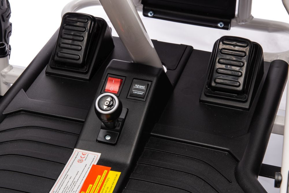 Vienvietis elektrinis bagis vaikams A8812 24V, juodas