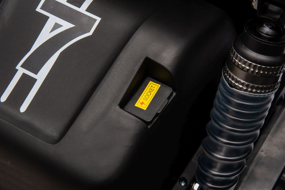 Vienvietis elektrinis bagis vaikams A8812 24V, žalias