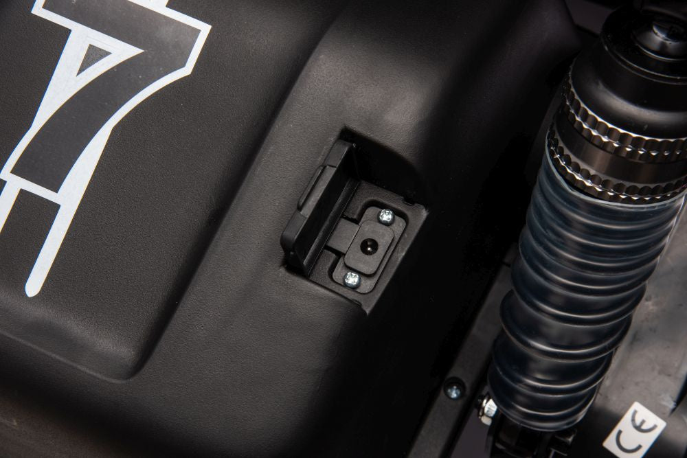 Vienvietis elektrinis bagis vaikams A8812 24V, žalias