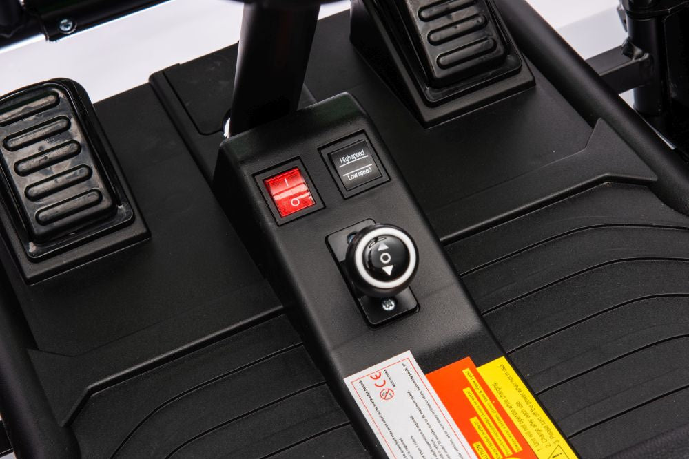 Vienvietis elektrinis bagis vaikams A8812 24V, žalias