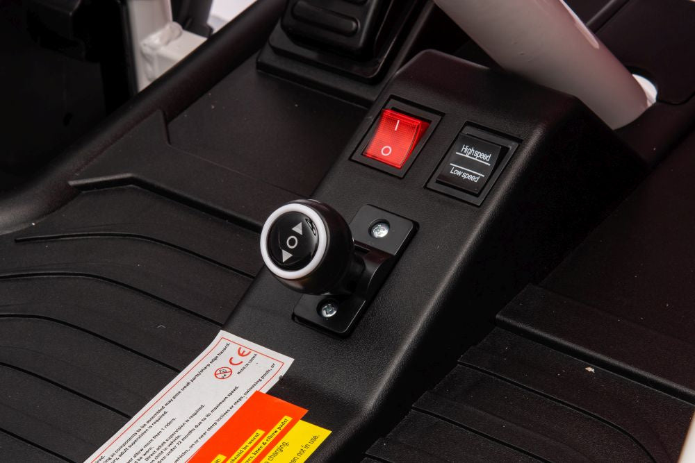 Vienvietis elektrinis bagis vaikams A8812 24V, rožinis