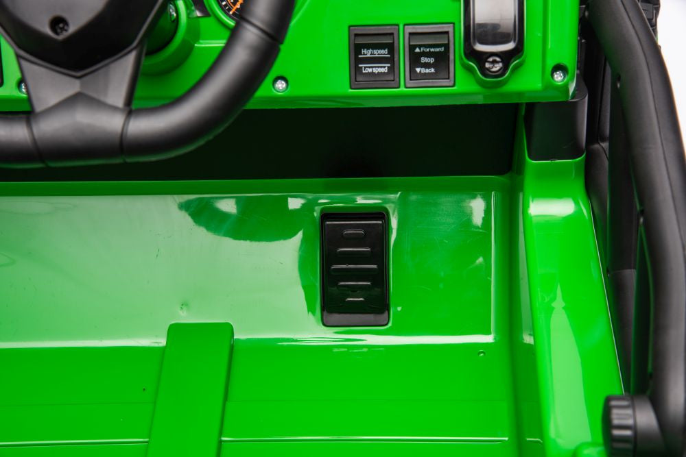 Vienvietis elektrinis džipas YSA8813 24V, žalias