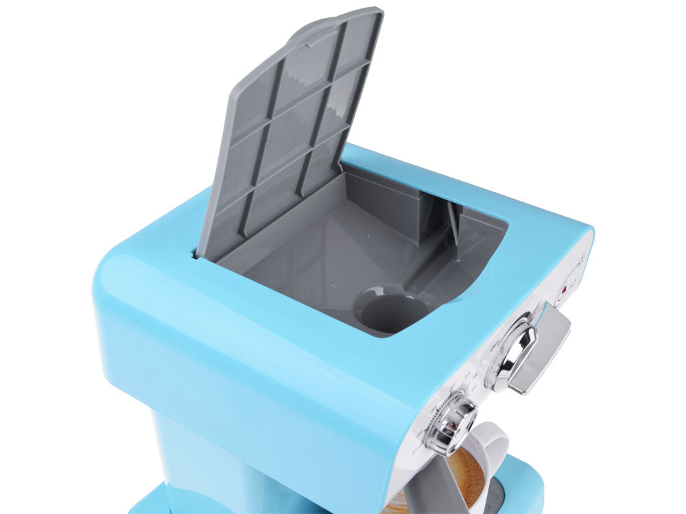 Žaislinis kavos virimo aparatas su garso ir šviesos efektais