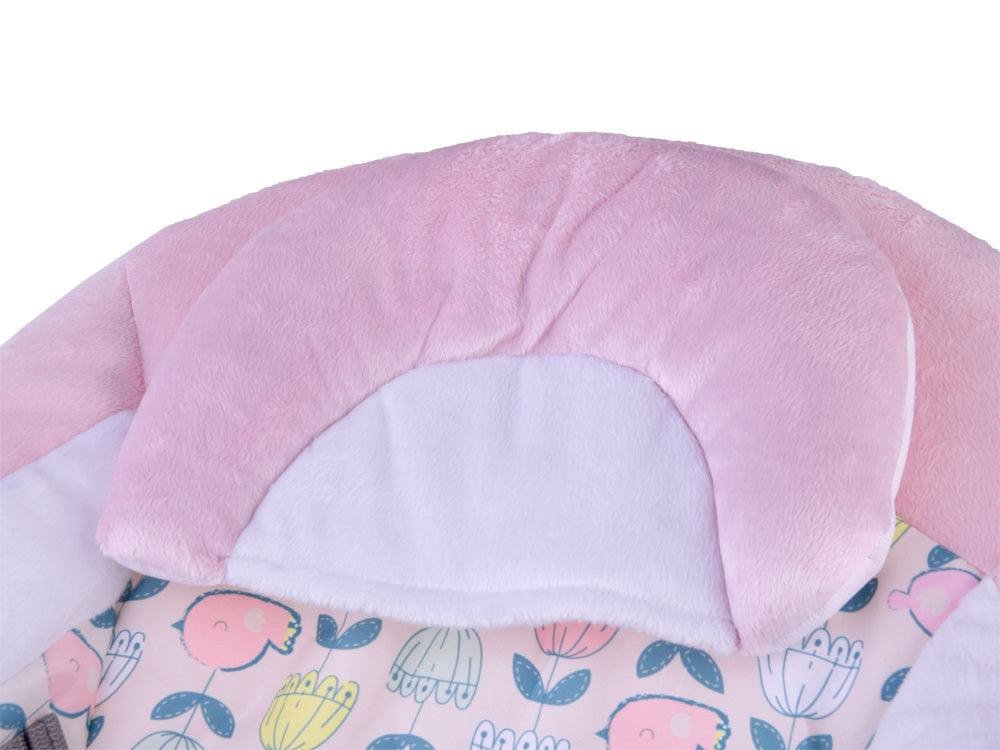 Vaikiškos sūpynės su lopšinėmis 4in1, rožinės