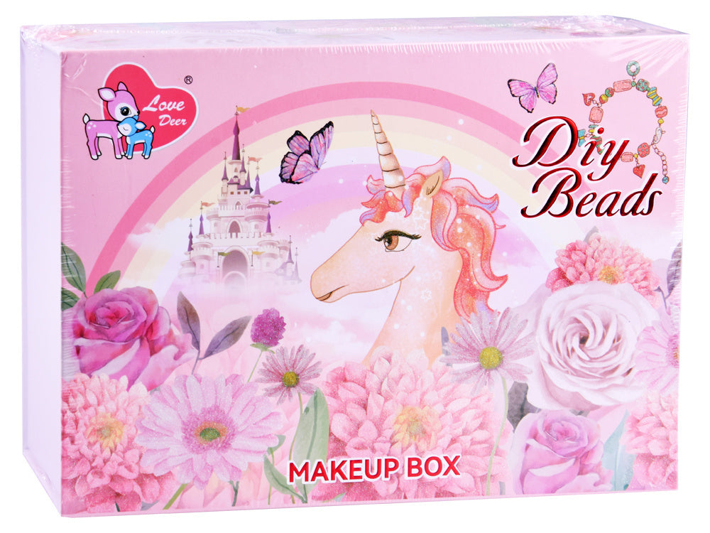 Vaikiškas makiažo rinkinys su dėžute