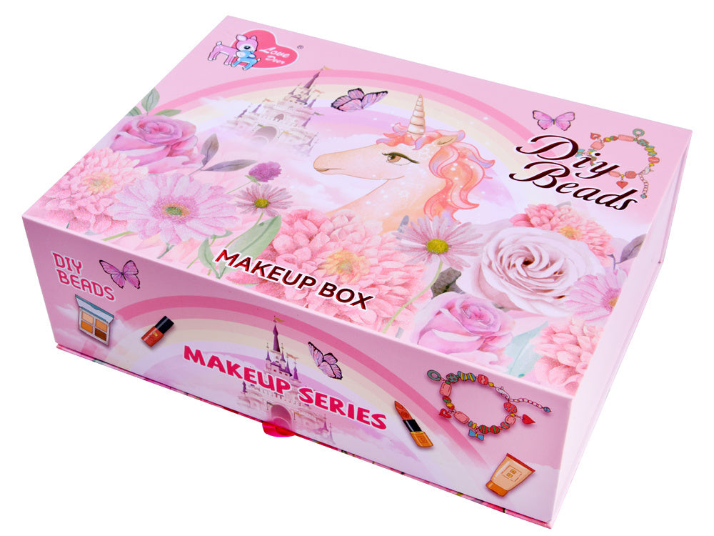 Vaikiškas makiažo rinkinys su dėžute