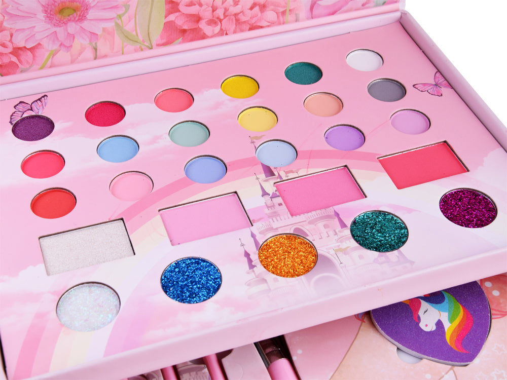 Vaikiškas makiažo rinkinys su dėžute