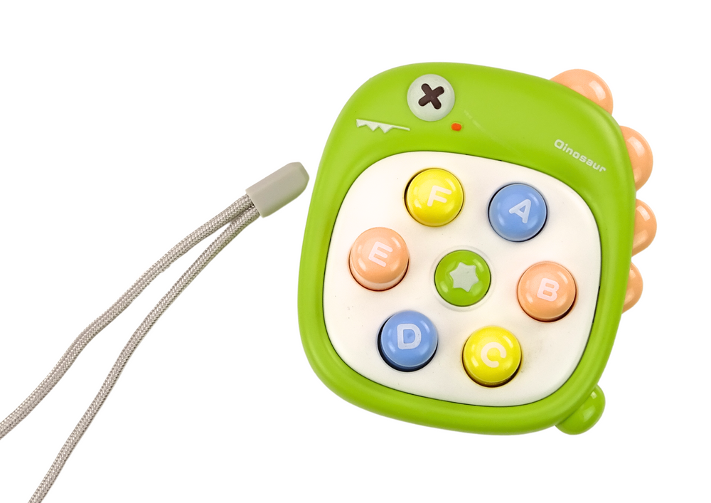 Kišeninis arkadinis žaidimas „Whack A Mole“, žalias