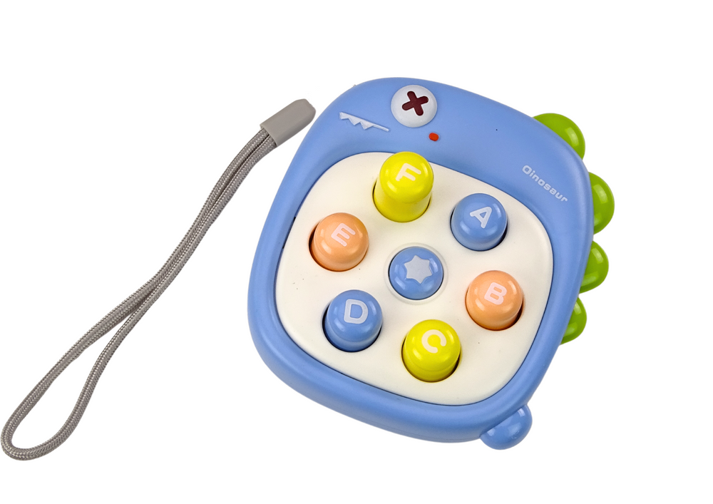 Kišeninis arkadinis žaidimas „Whack A Mole“, mėlynas