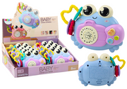 Žaislinis krabas Rattle su projektoriaus, mėlynas