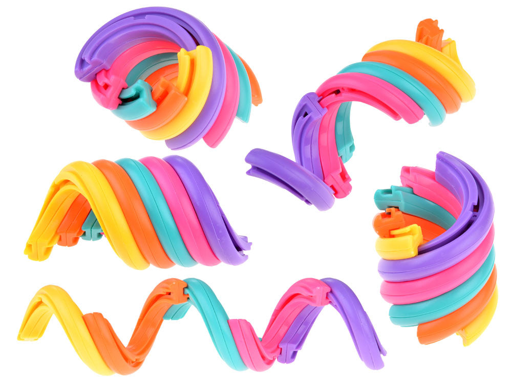 Antistresinis žaidimas „Vaivorykštės spiralės“