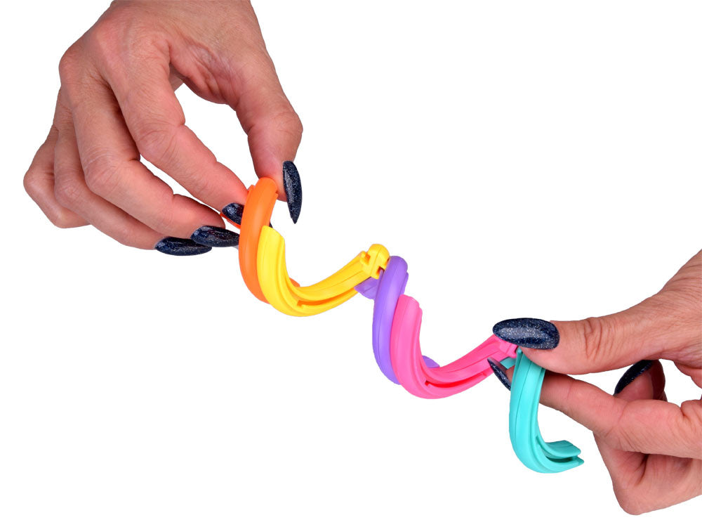 Antistresinis žaidimas „Vaivorykštės spiralės“