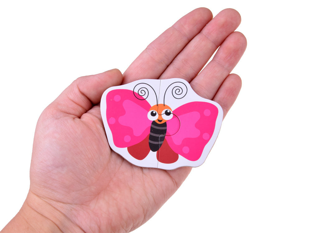 Dėlionių rinkinys 24 vnt, gyvūnai