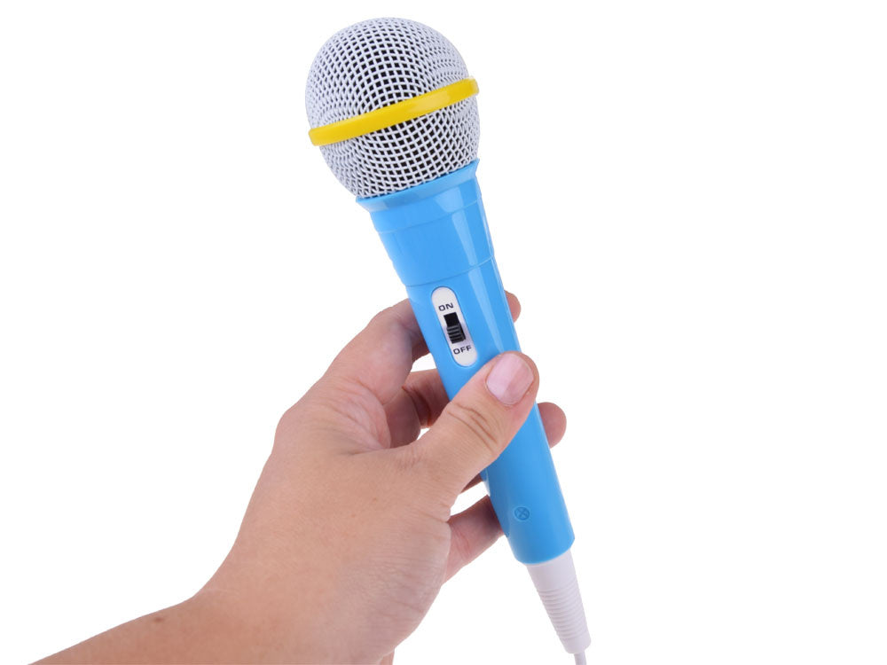 Vaikiška belaidė kolonėlė su mikrofonu ir šviesos efektais