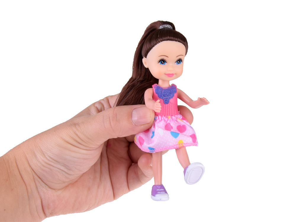 Mini lėlių rinkinys 6 vnt