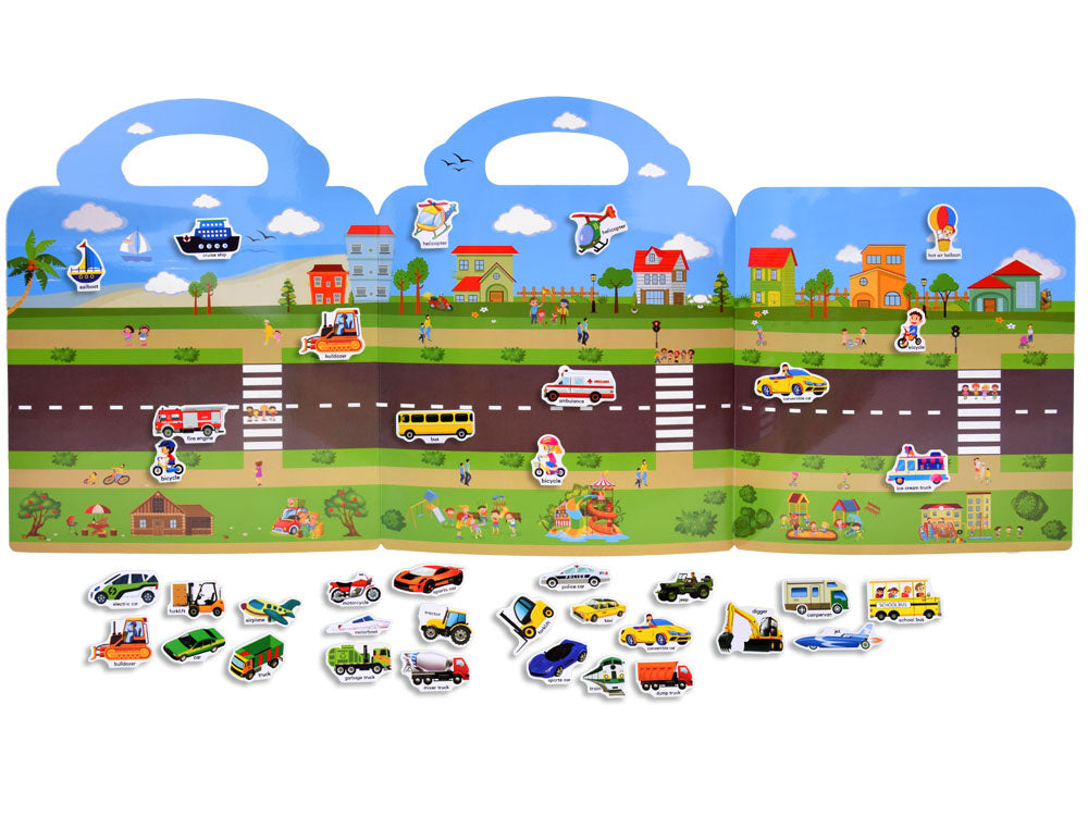 Lipdukų albumas, transporto priemonės