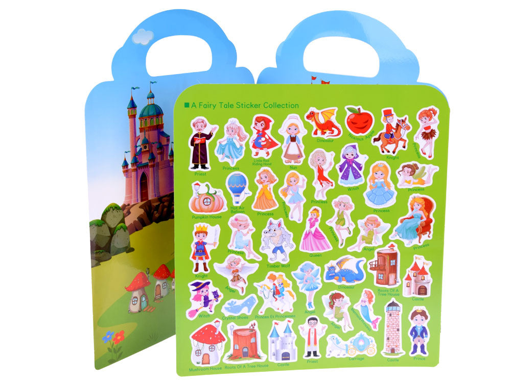 Lipdukų albumas, pasakų pasaulis