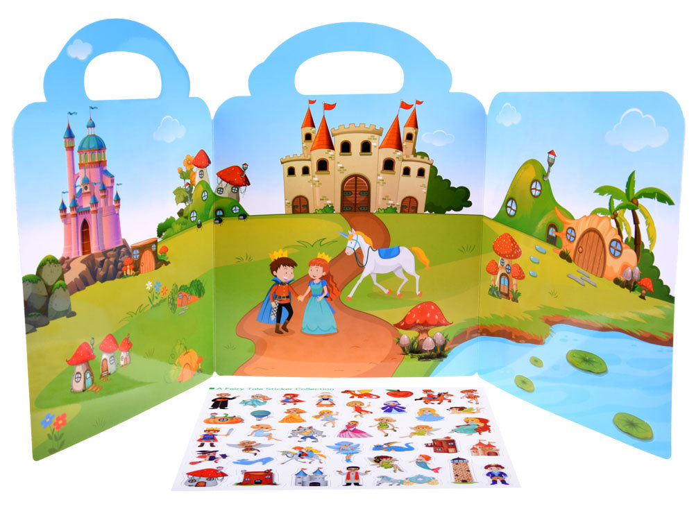 Lipdukų albumas, pasakų pasaulis