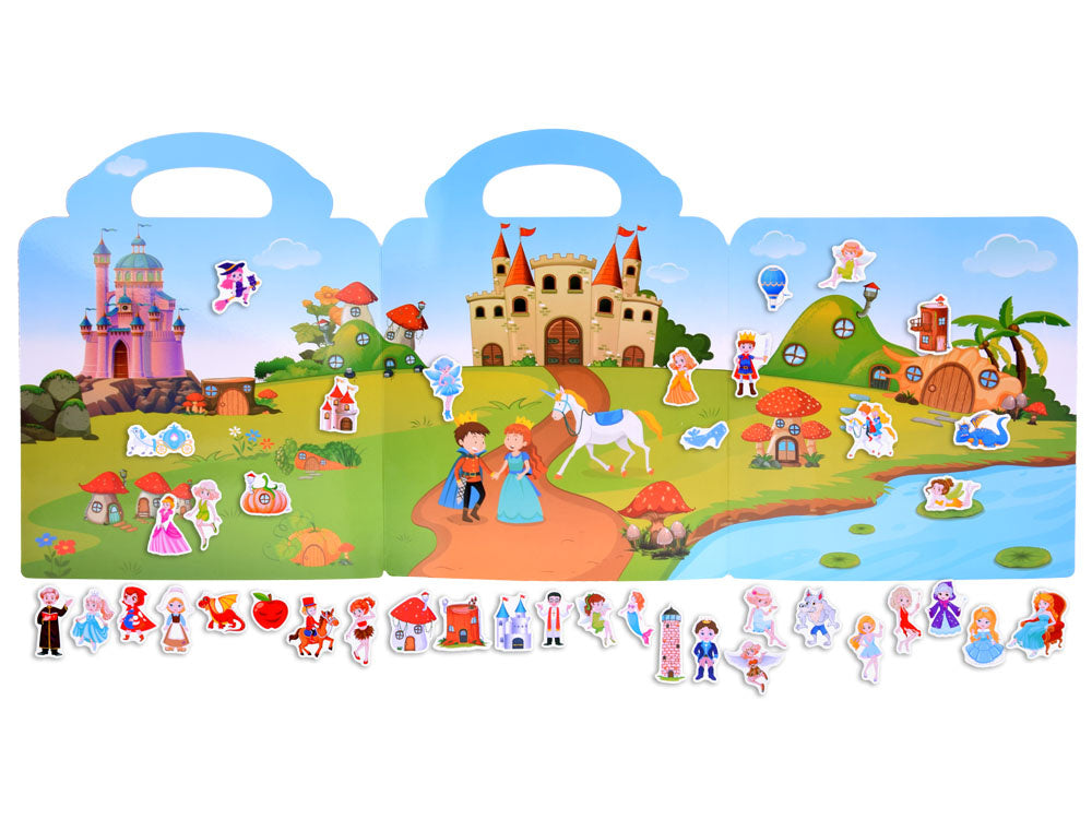 Lipdukų albumas, pasakų pasaulis