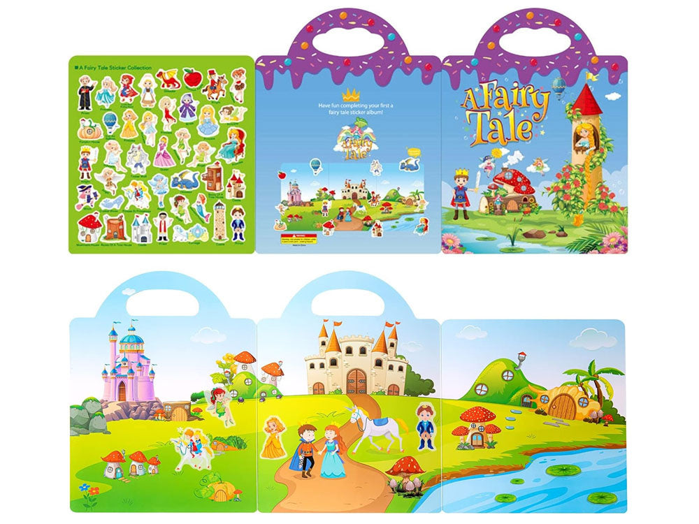 Lipdukų albumas, pasakų pasaulis
