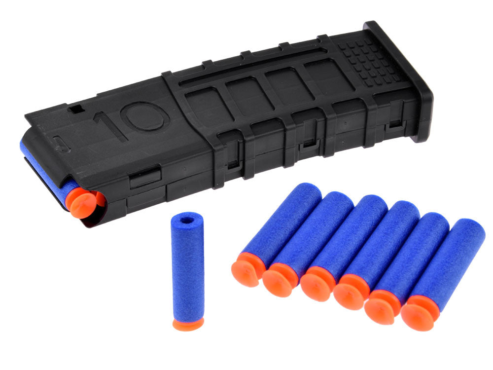 Didelis žaislinis automatinis kulkosvaidis