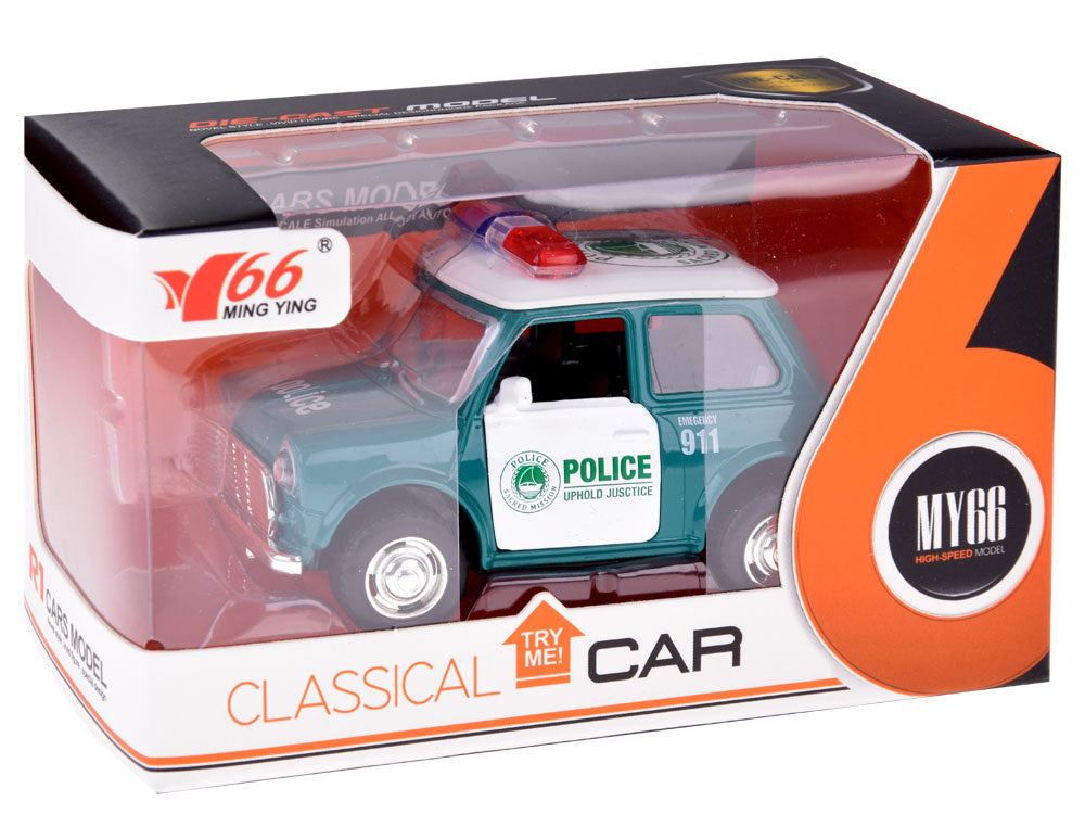 Metalinis automobilis, policija